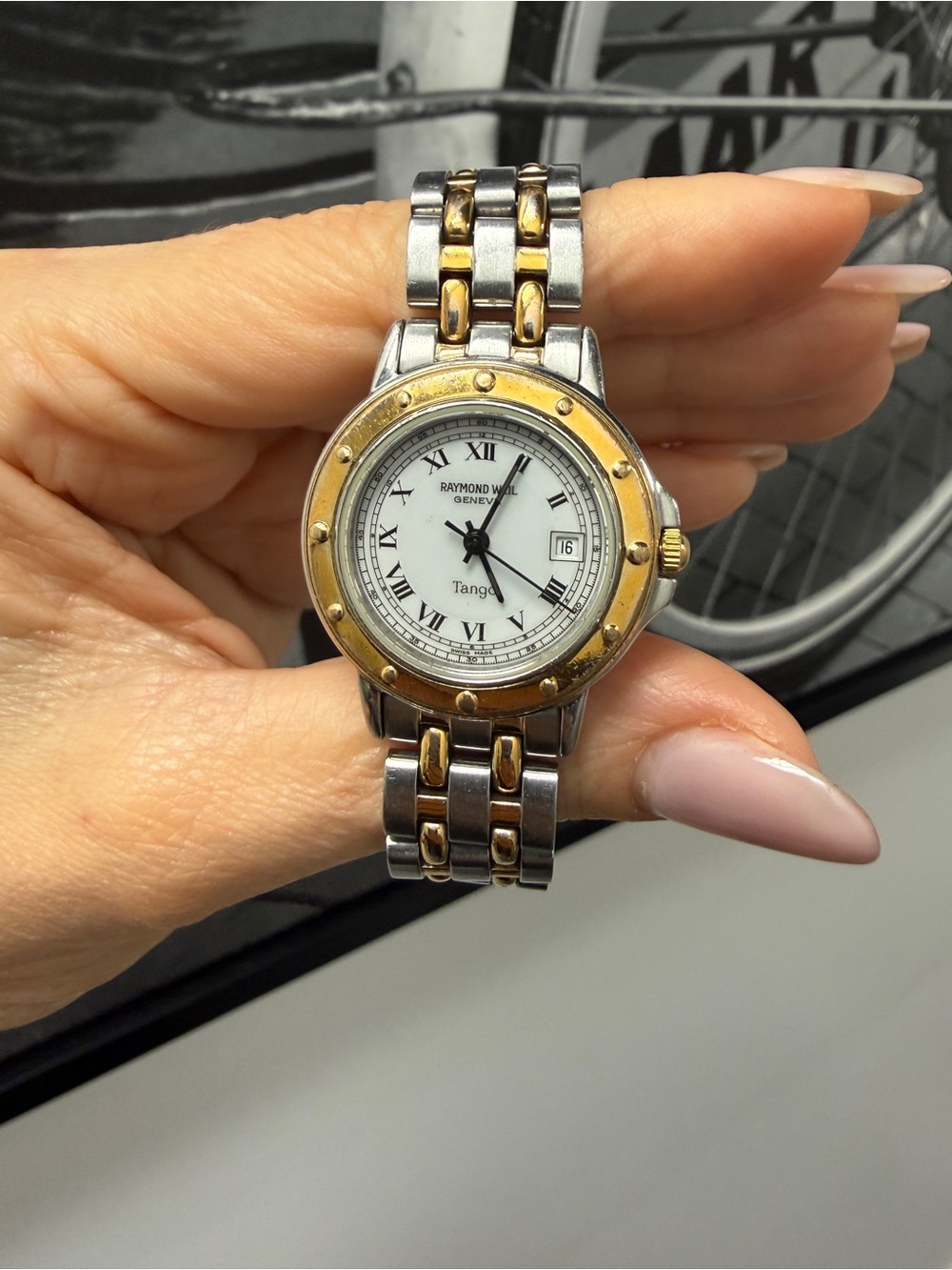 Raymond Weil Two-Tone Gold and Silver Women’s Watch